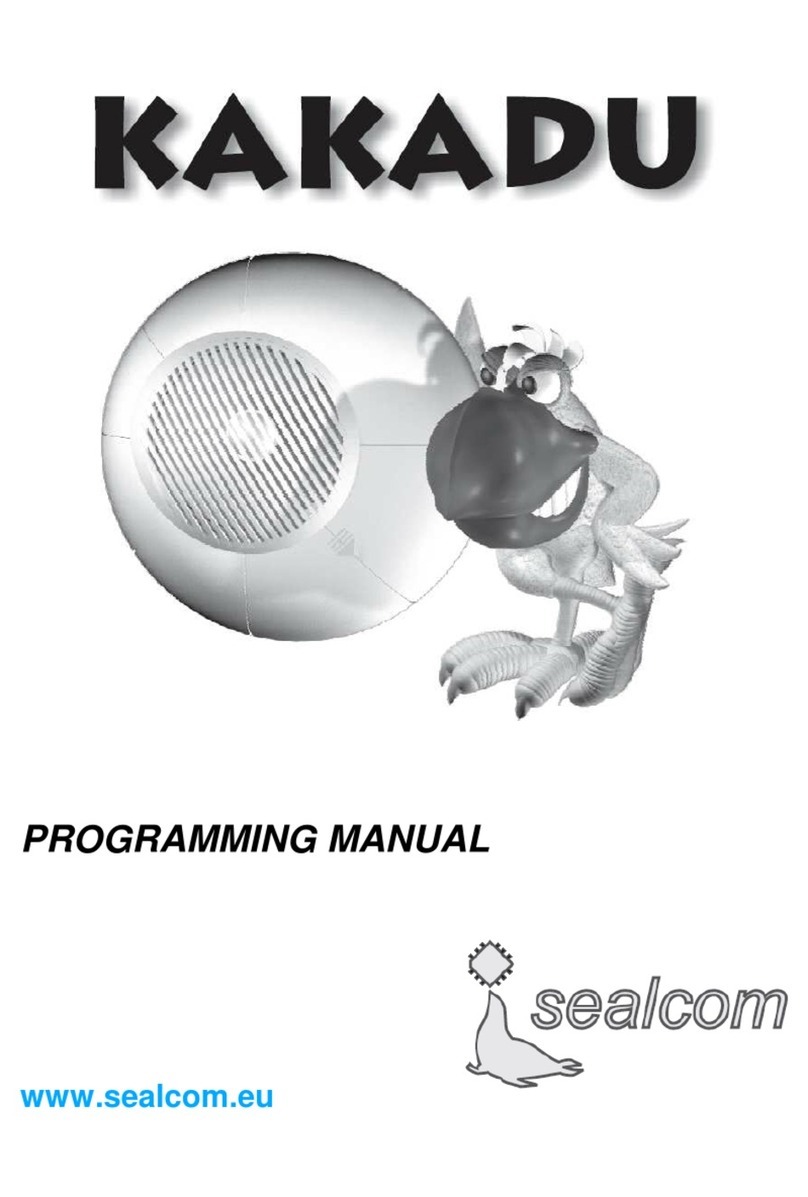Sealcom KAKADU Programming manual