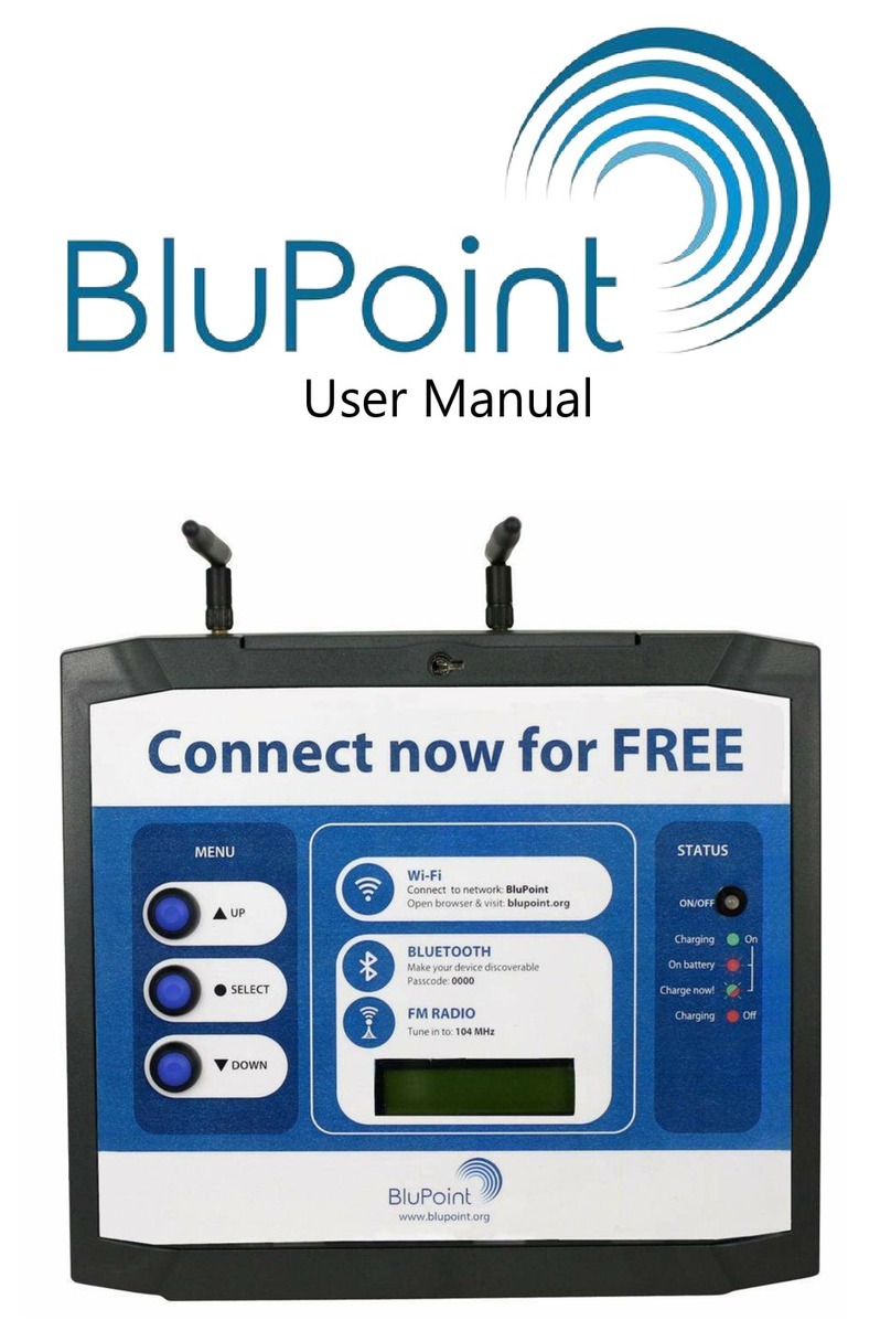 BluPoint BluHub V1B user manual