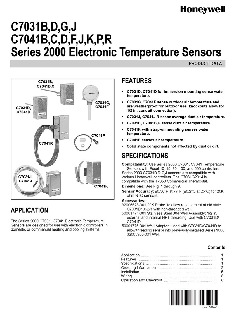 Honeywell PRO 2000 Series Operation manual