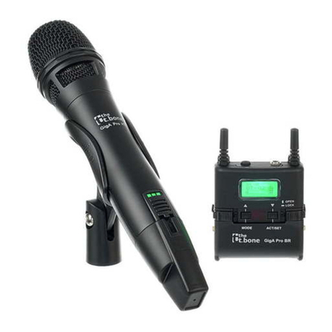 thomann t.bone GigA Pro Cam Set HT user manual