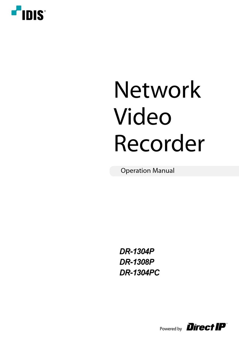 Direct IP IDIS DR-1304P User manual