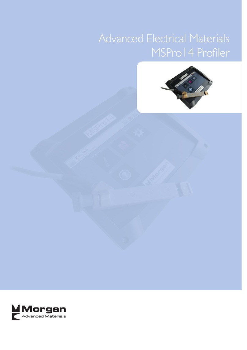 Morgan MSPro14 Profiler manual