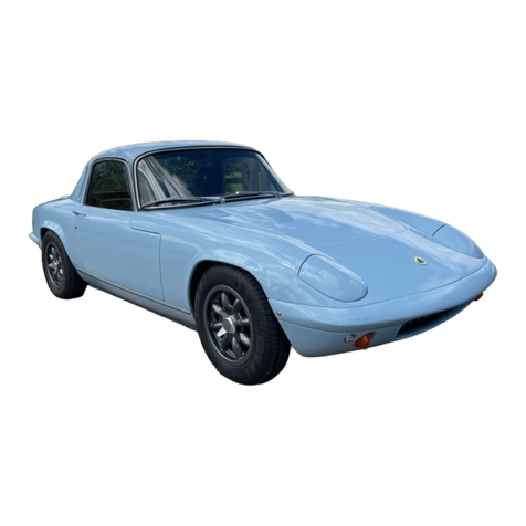 Lotus Elan 1970 Instruction manual