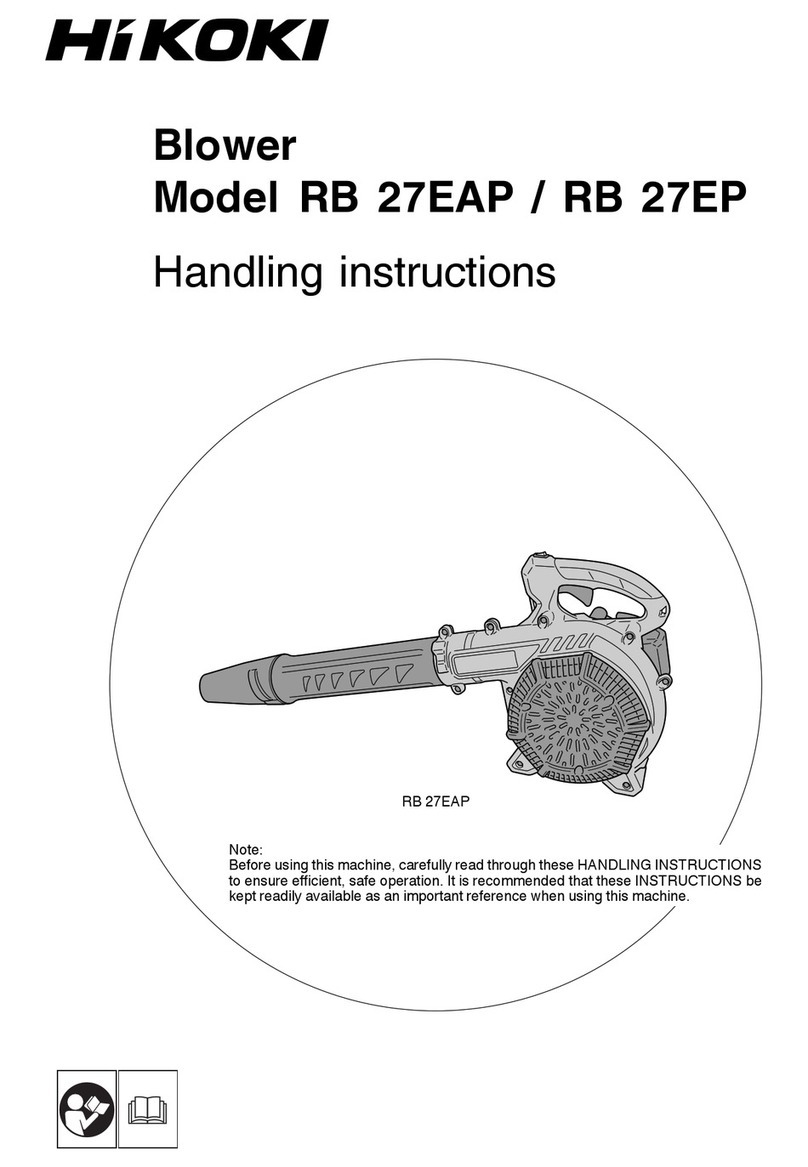 HIKOKI RB 27EAP Handling instructions