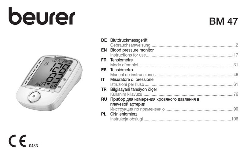 Beurer BM 47 Instructions for use