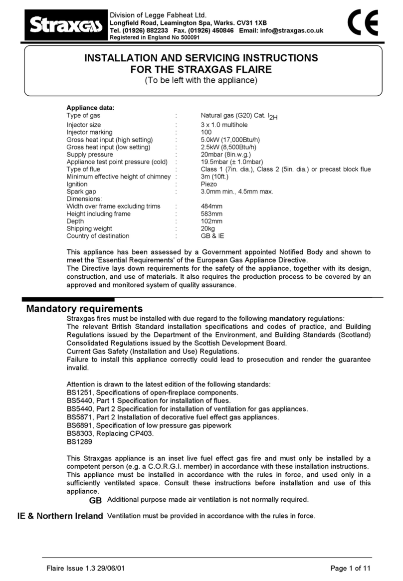 STRAXGAS FLAIRE User guide