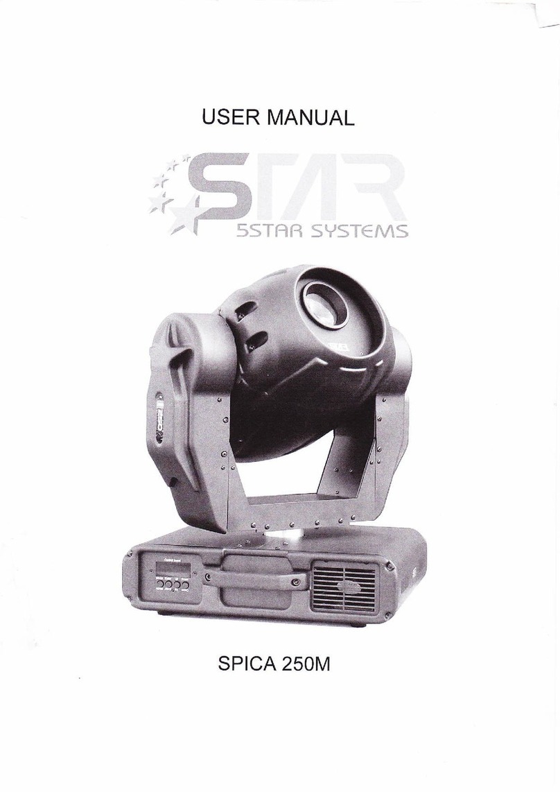 5Star Systems Spica 250M user manual 5Star Systems Spica 250M user manual
