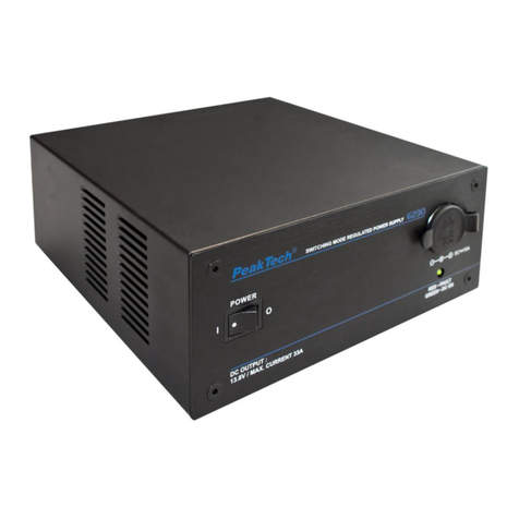 PeakTech 6230 Operation manual