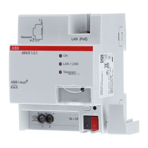 ABB i-bus KNX ABA/S 1.2.1 product manual