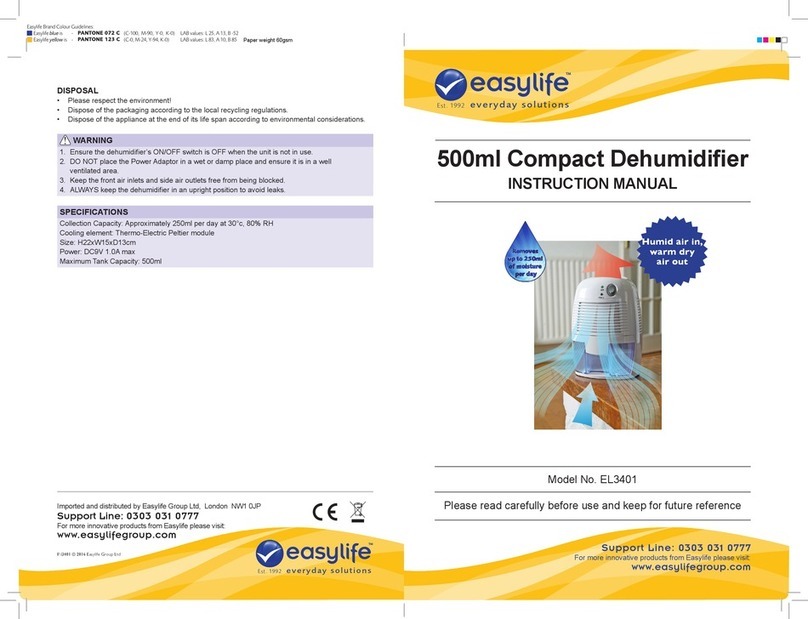 Easylife EL3401 instruction manual
