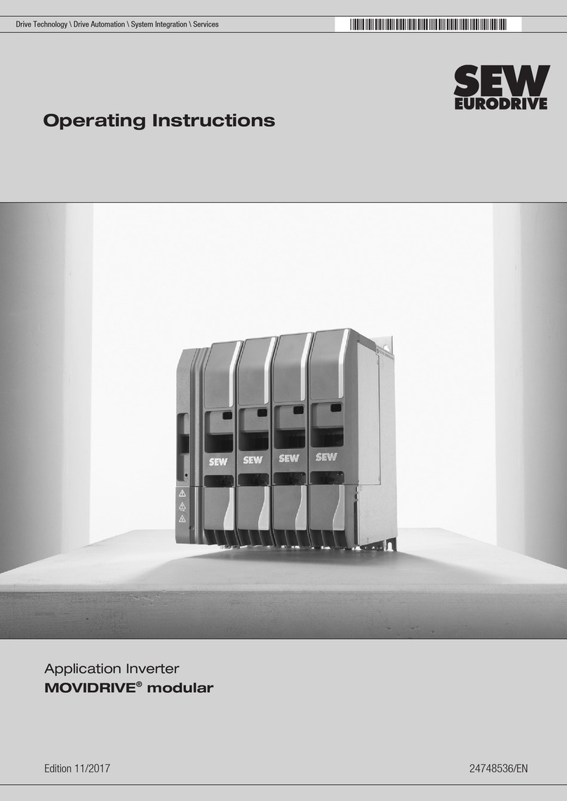 SEW-Eurodrive MOVIDRIVE MDA Series operating instructions