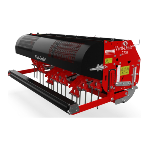 Redexim Verti-Drain 2216 User manual and parts book