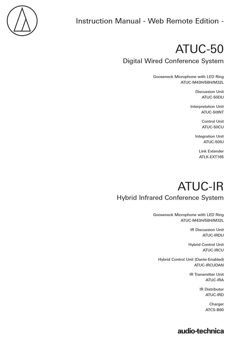 Audio Technica ATUC-50 User manual