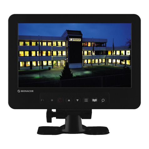 Monacor TFT-800LED User manual