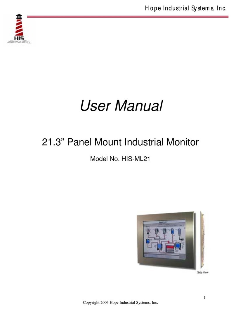 Hope Industrial Systems HIS-ML21-*** D series User manual