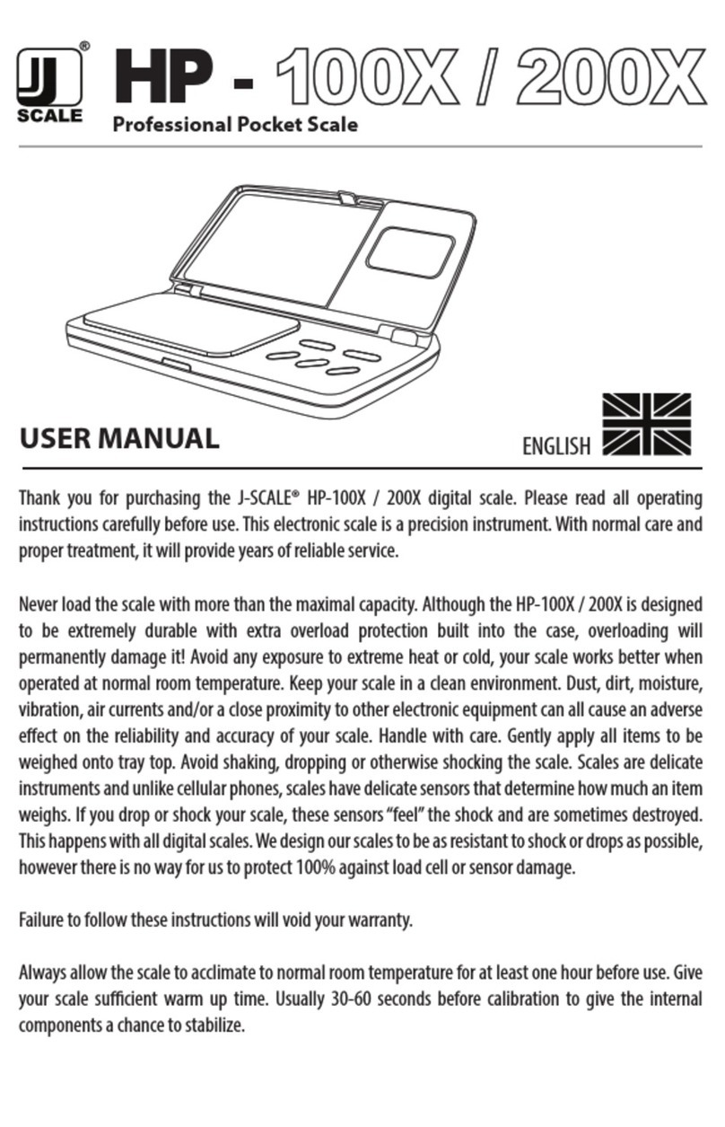 J-Scale HP-200X user manual