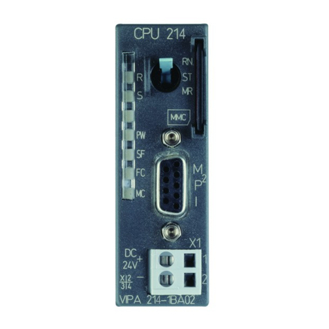 VIPA CPU 21 Series User manual