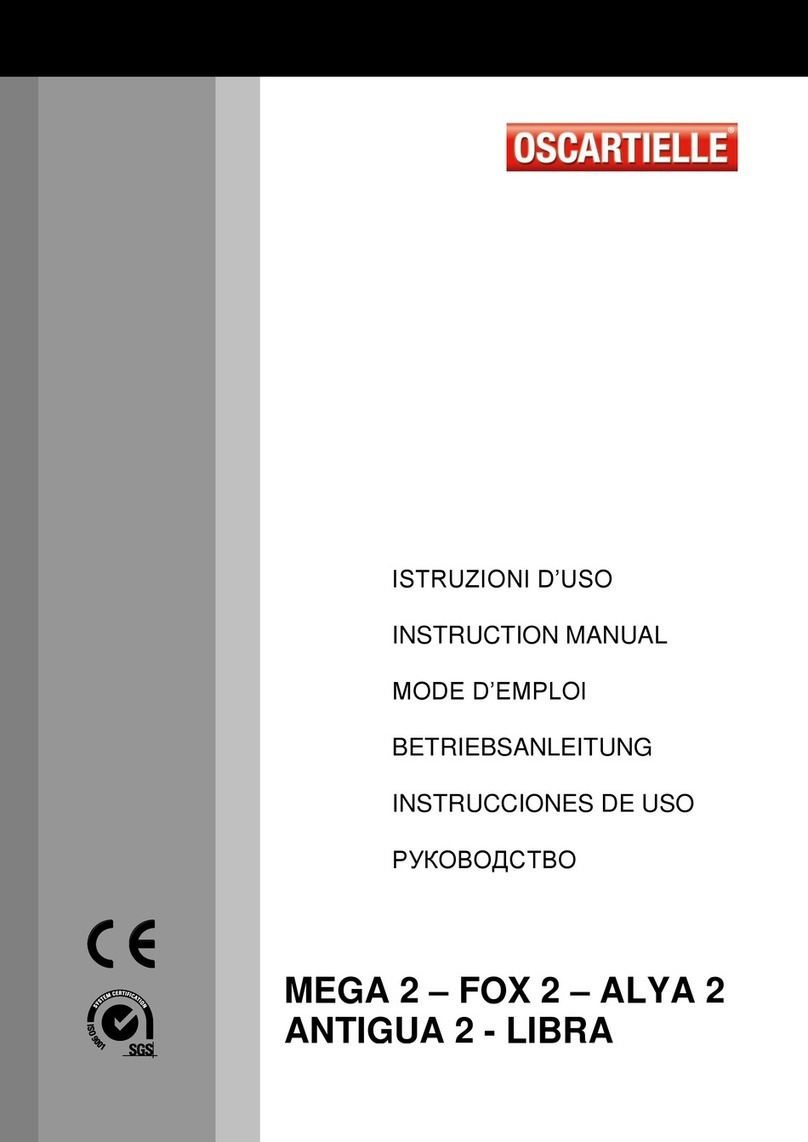 Oscartielle Mega 2 instruction manual