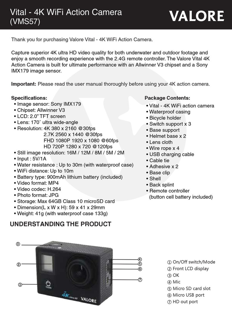 Valore Vital VMS57 quick start guide