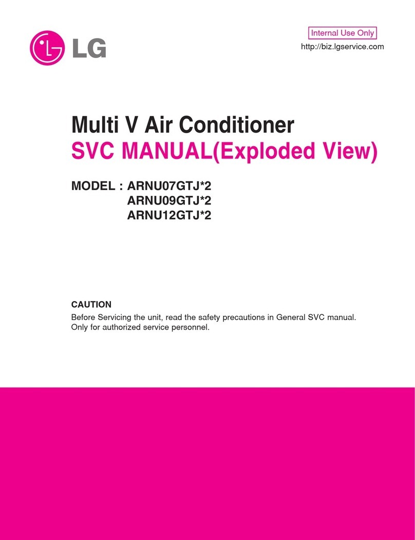 LG Multi V ARNU07GTJ 2 Series User manual