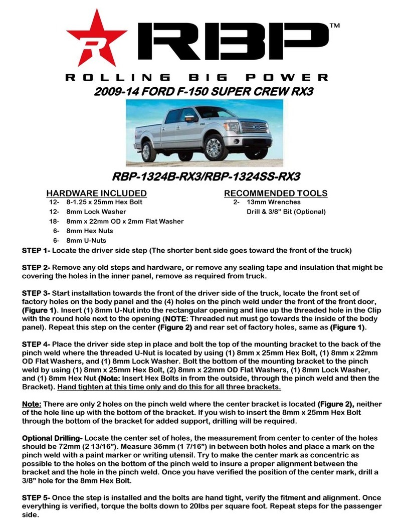 RBP RBP-1324B-RX3 User manual