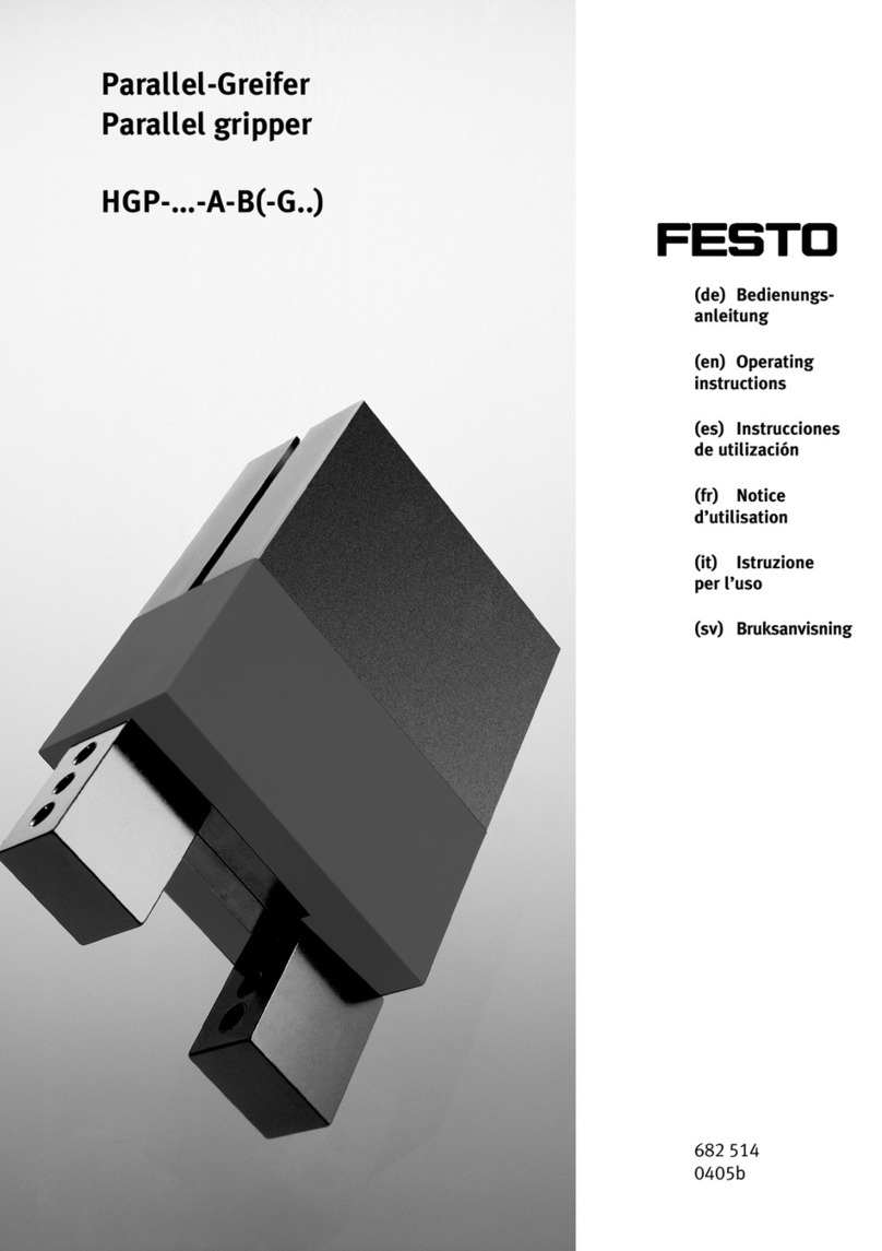 Festo HGP A-B Series operating instructions