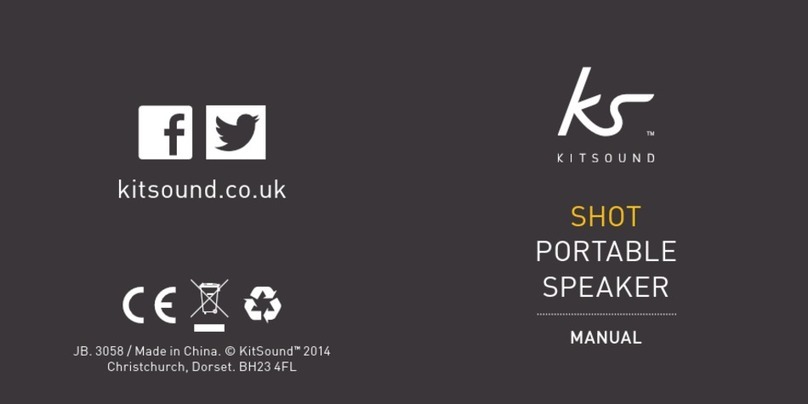 Kitsound Shot User manual