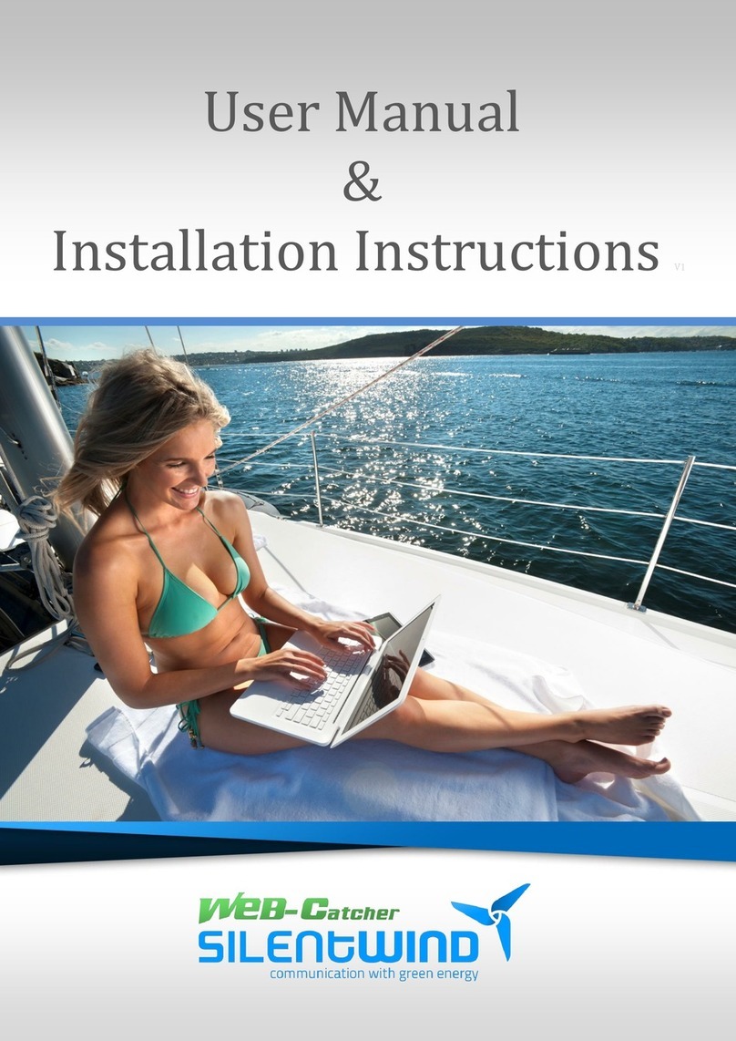 SilentWind WEB-Catcher SW8WL User's manual & installation instructions SilentWind WEB-Catcher SW8WL User's manual & installation instructions