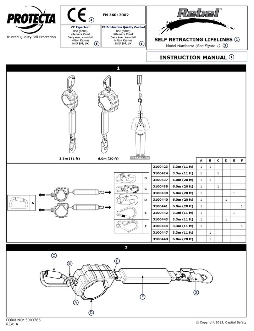 Protecta Rebel 3100423 instruction manual