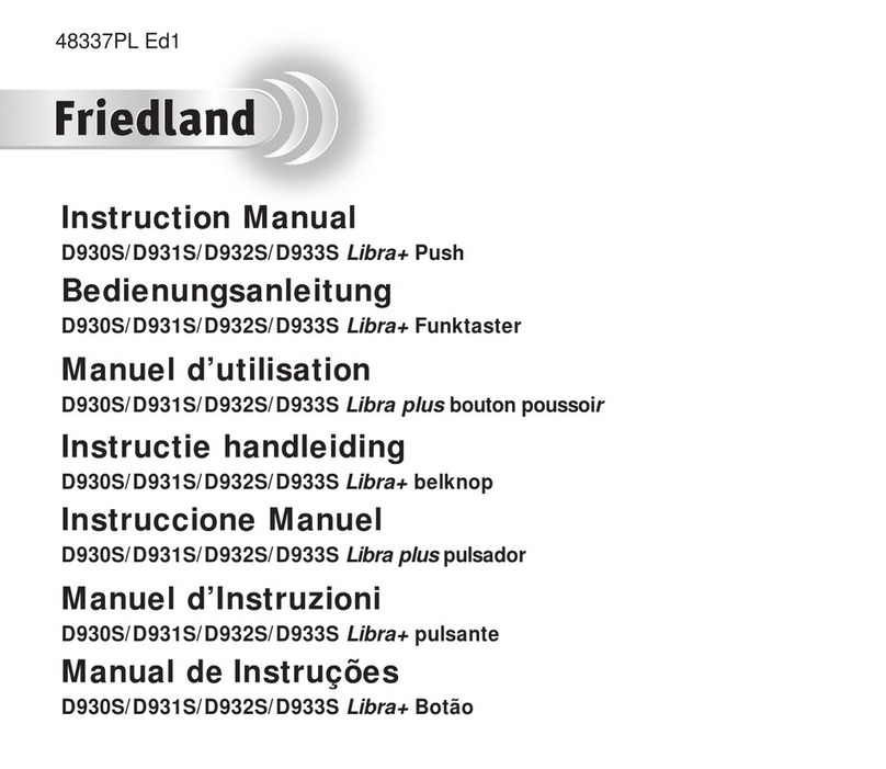 FRIEDLAND Libra+ D930S instruction manual FRIEDLAND Libra+ D930S instruction manual