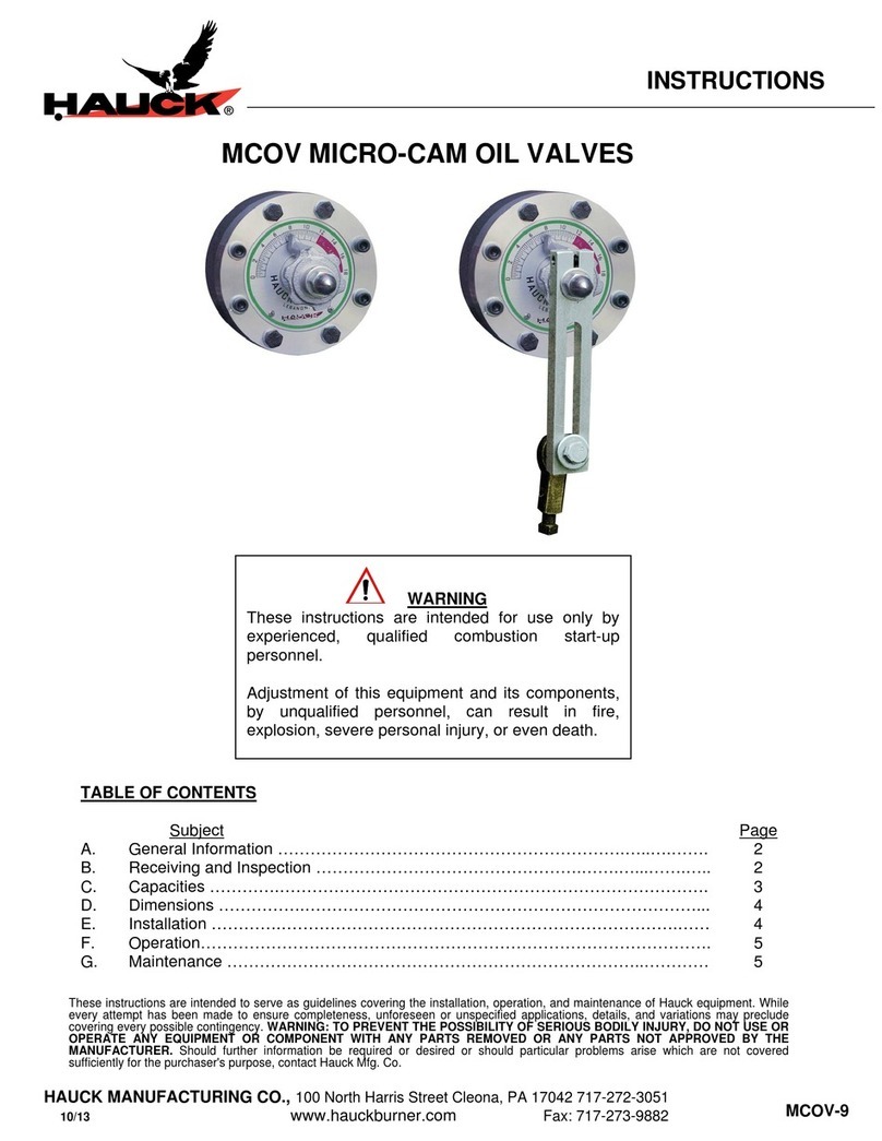 Hauck MCOV Series instructions