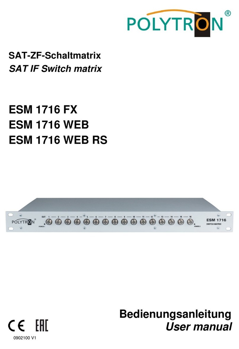 Polytron ESM 1716 FX user manual