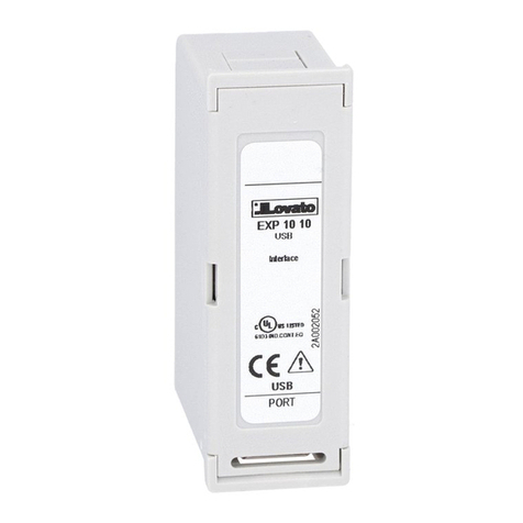 LOVATO ELECTRIC EXP10 10 User manual