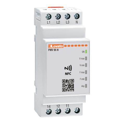 LOVATO ELECTRIC PMV95N***NFC Series user manual