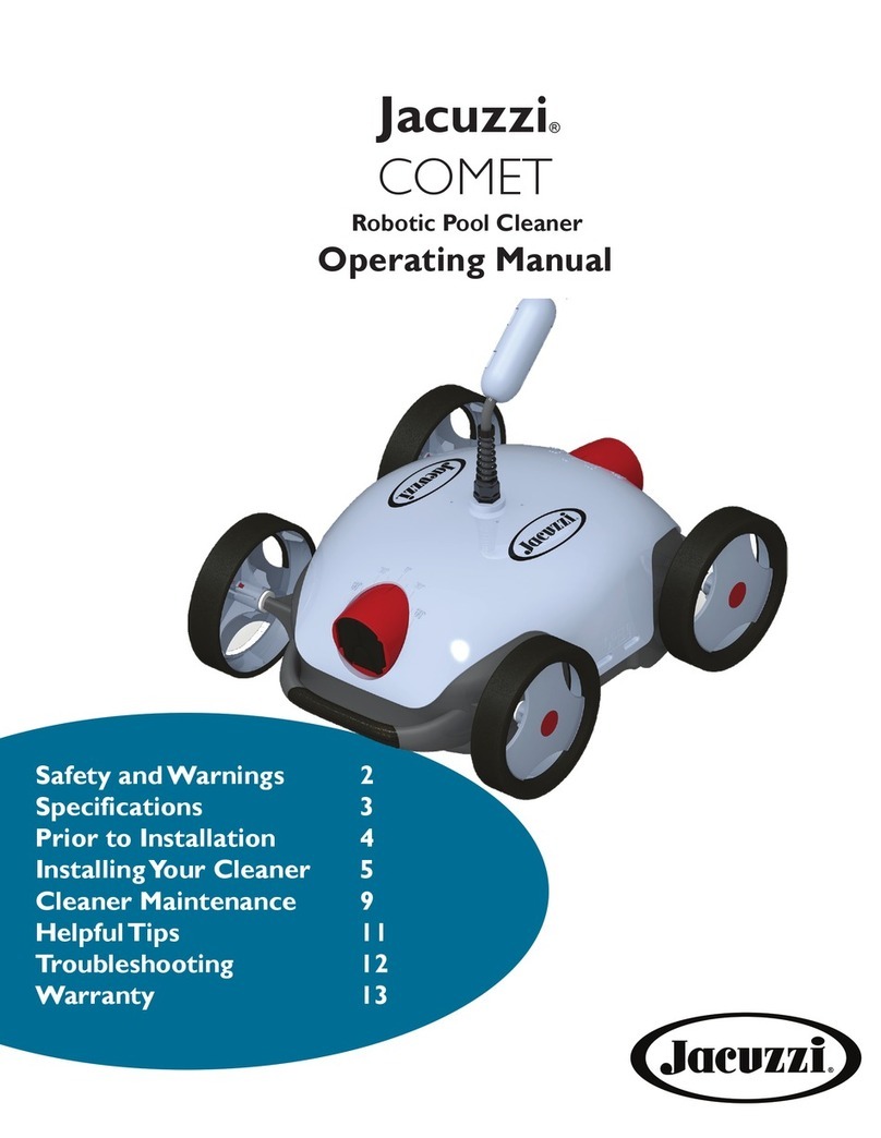 Jacuzzi Comet operating manual Jacuzzi Comet operating manual