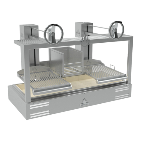 Mibrasa PARRILLA GMB 100 user manual