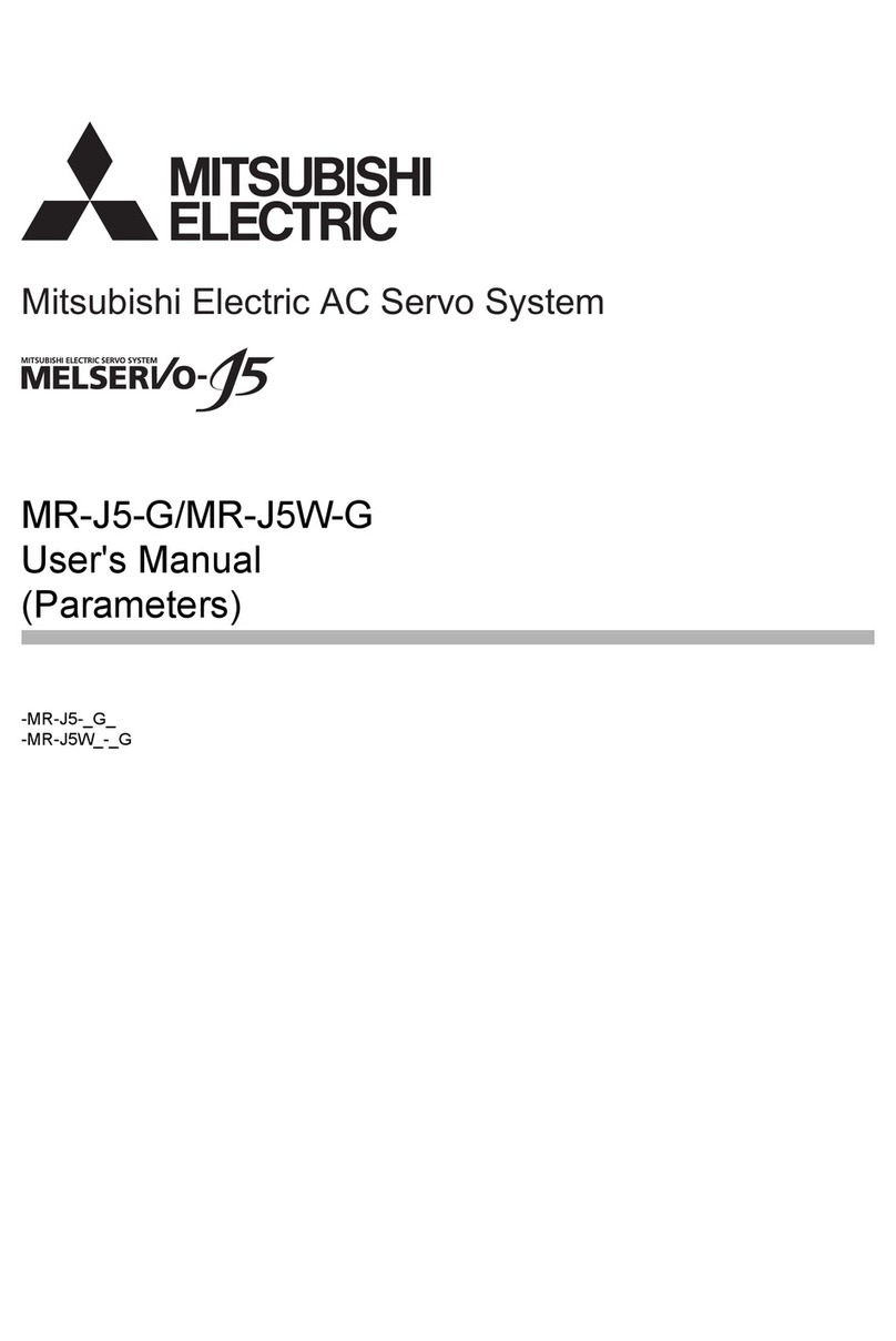 Mitsubishi Electric MELSERVO-J5 MR-J5-G Series user manual
