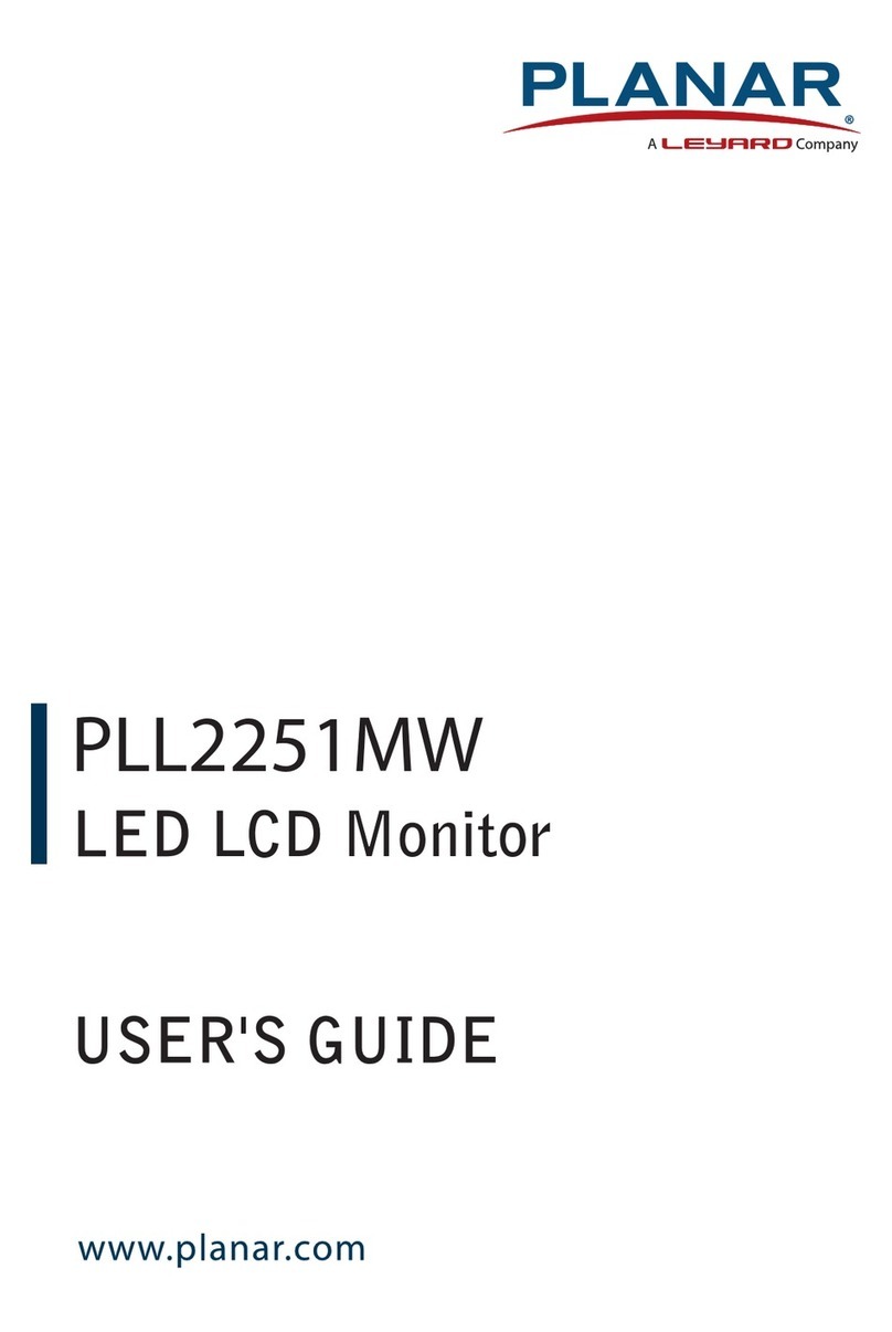Planar PLL2251MW User manual