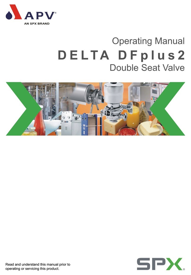 SPX APV DELTA DF plus 2 operating manual
