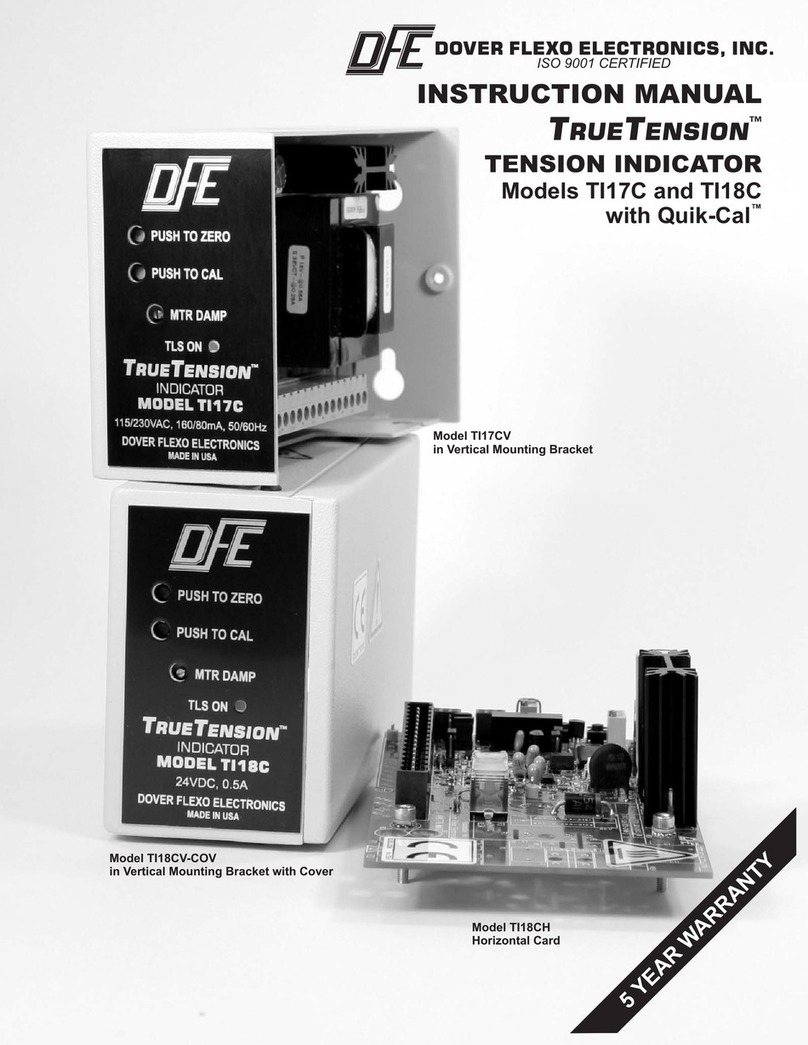 DFE TrueTension TI17C instruction manual