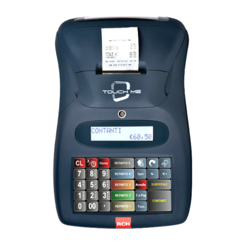 RCH Touch ME Installation and maintenance manual