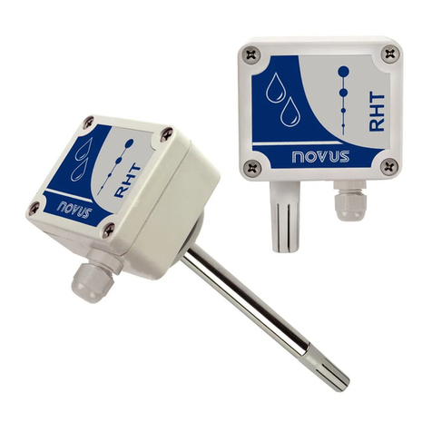 Novus RHT-WM instruction manual