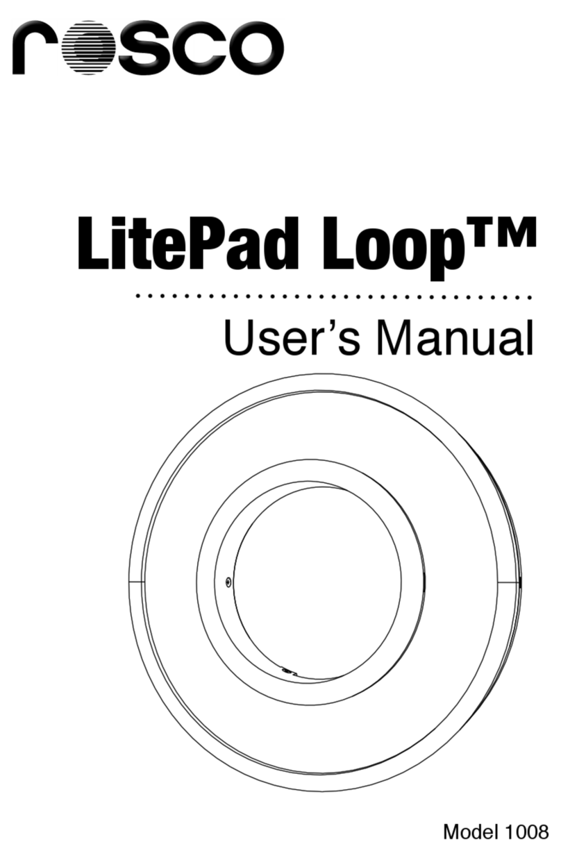 Rosco LitePad Loop user manual