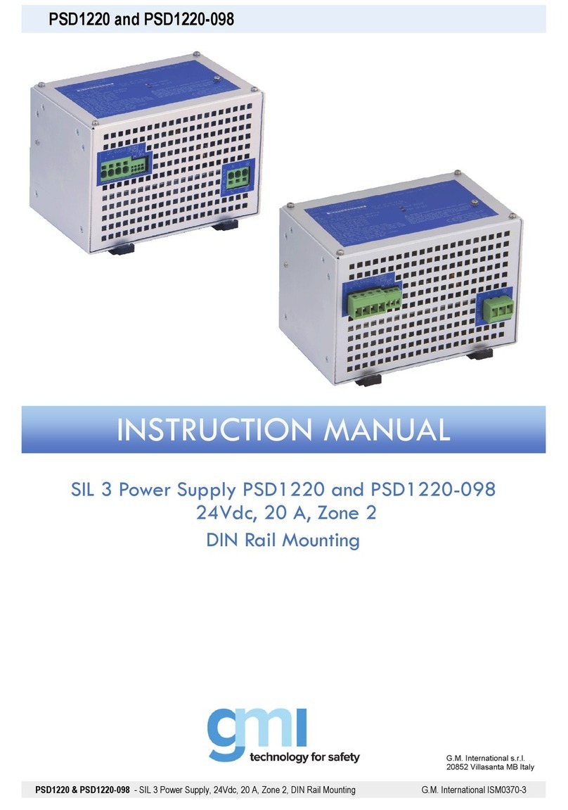 GMI PSD1220 instruction manual