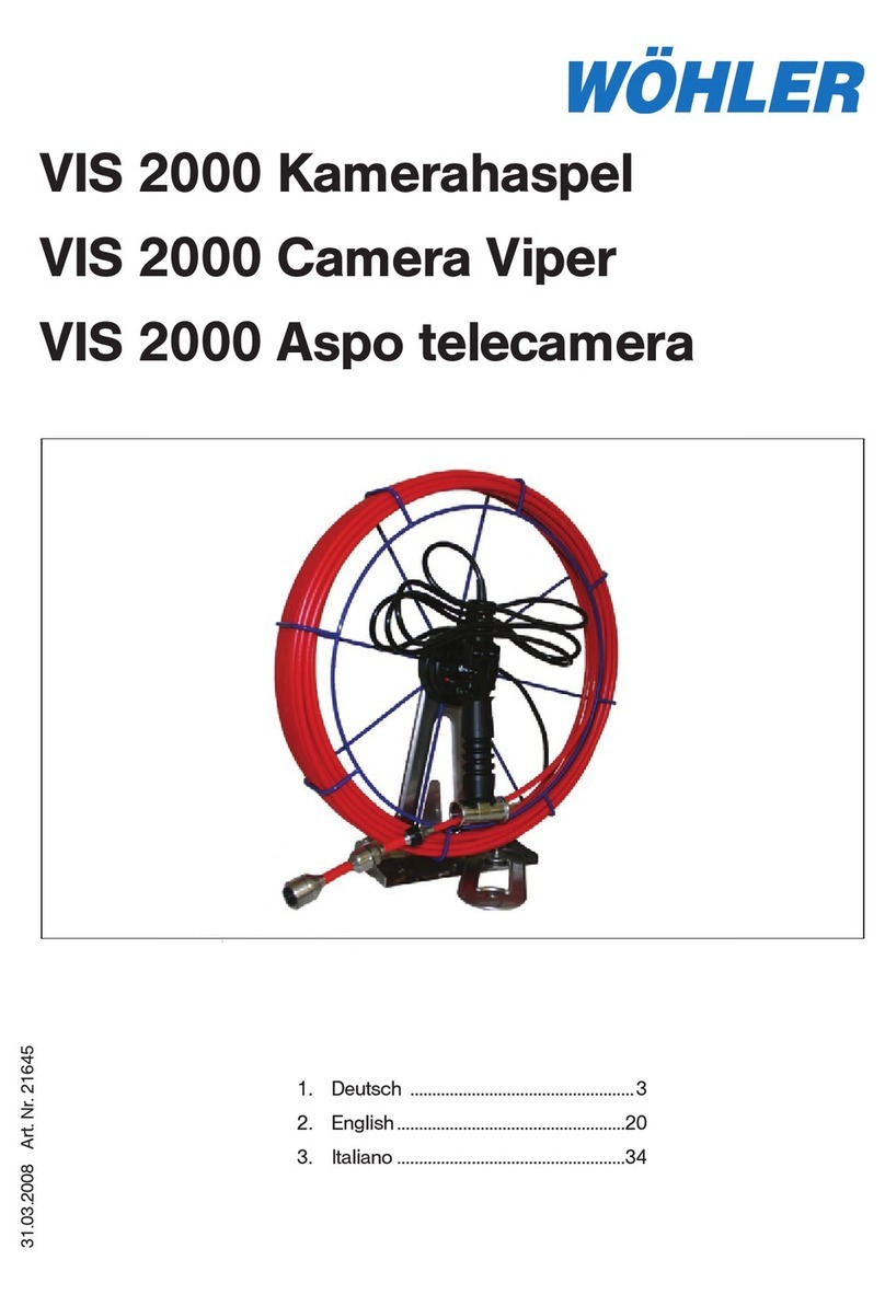 Wohler Camera Viper VIS 2000 manual