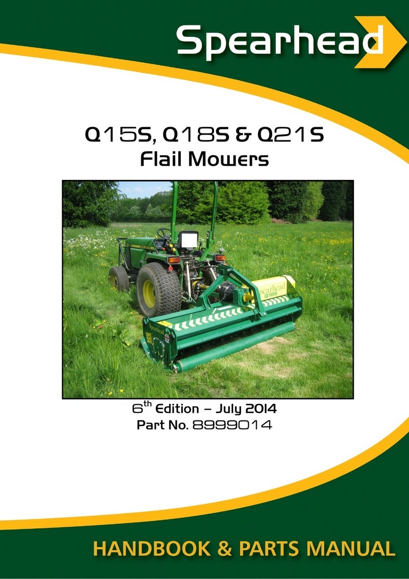 Spearhead Q15S Handbook & Parts Manual