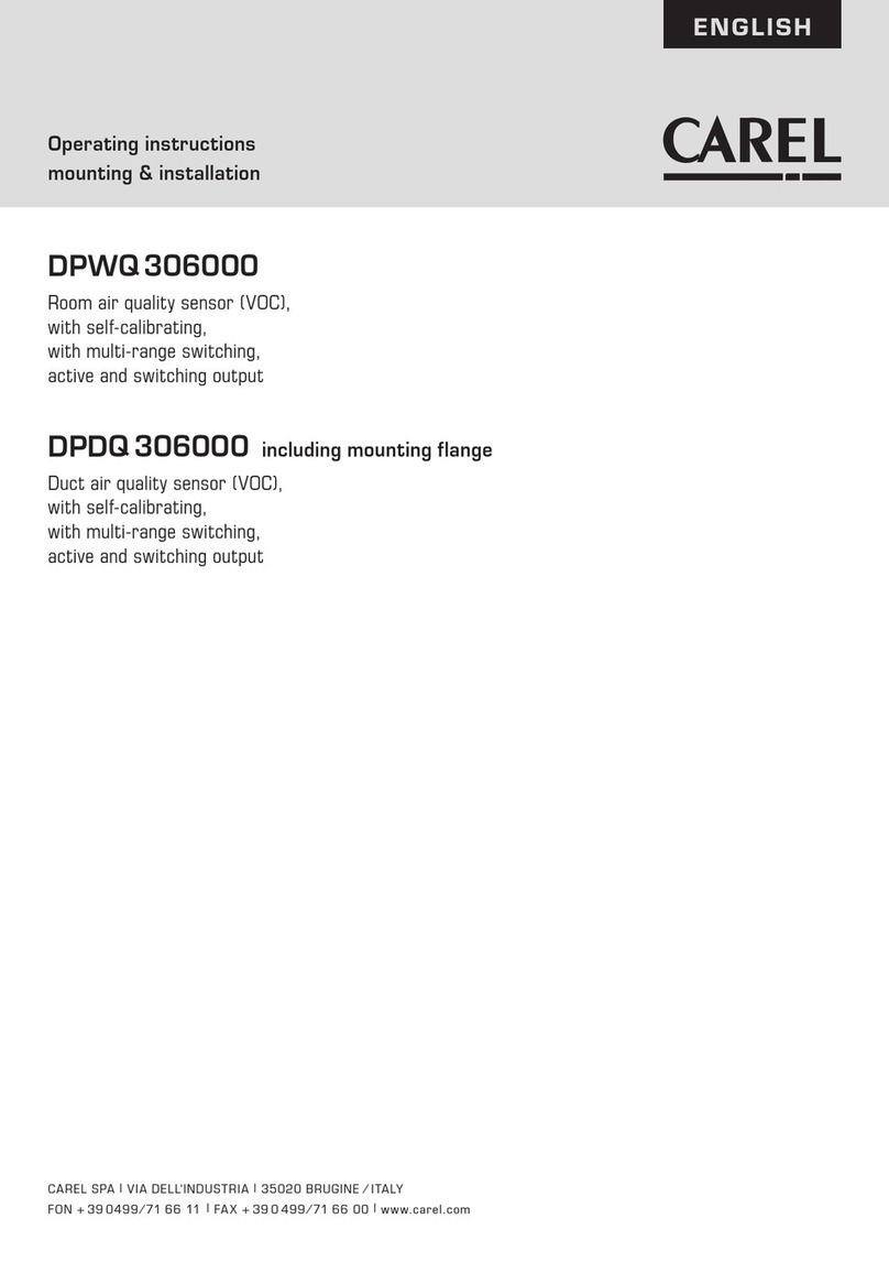 Carel DPWQ306000 Repair manual
