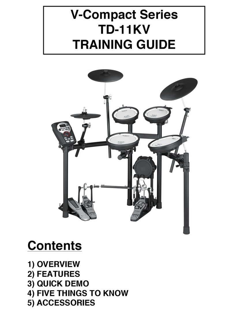 Roland V-Compact Series TD-11KV Setup guide