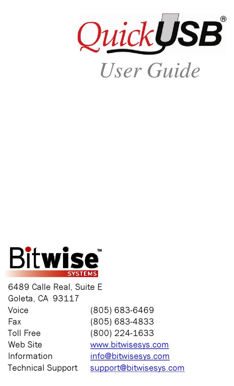 Bitwise QuickUSB user guide