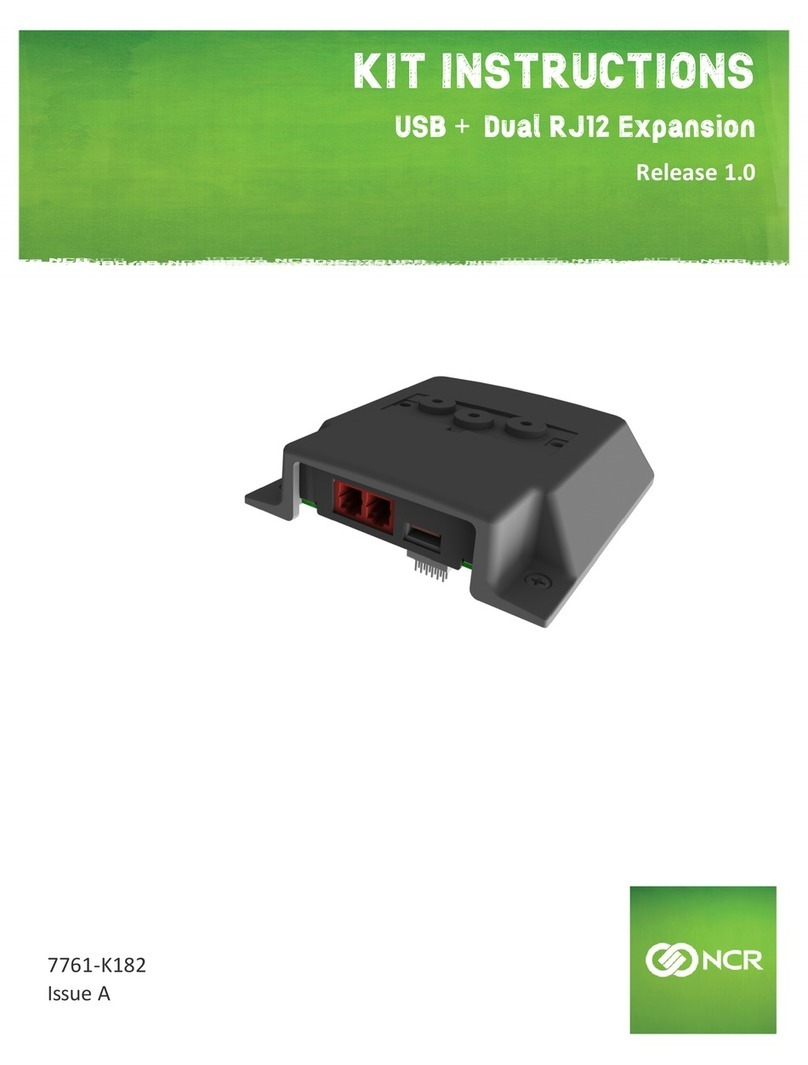 NCR 7761-K182 Kit instructions